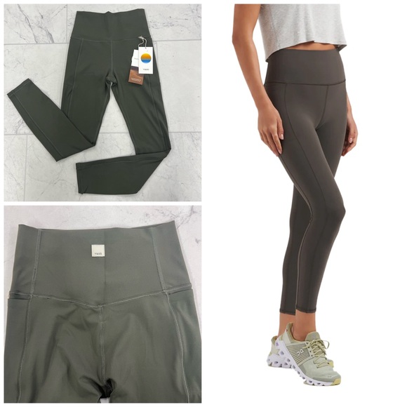 Vuori Pants - (VO-2) VUORI Studio Pocket Legging In Oregano
